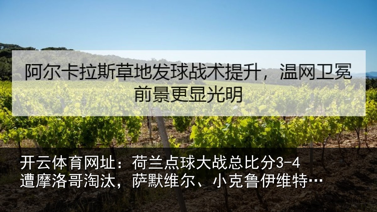 开云体育网址:荷兰点球大战总比分3-4遭摩洛哥淘汰,萨默维尔、小克鲁伊维特丢点